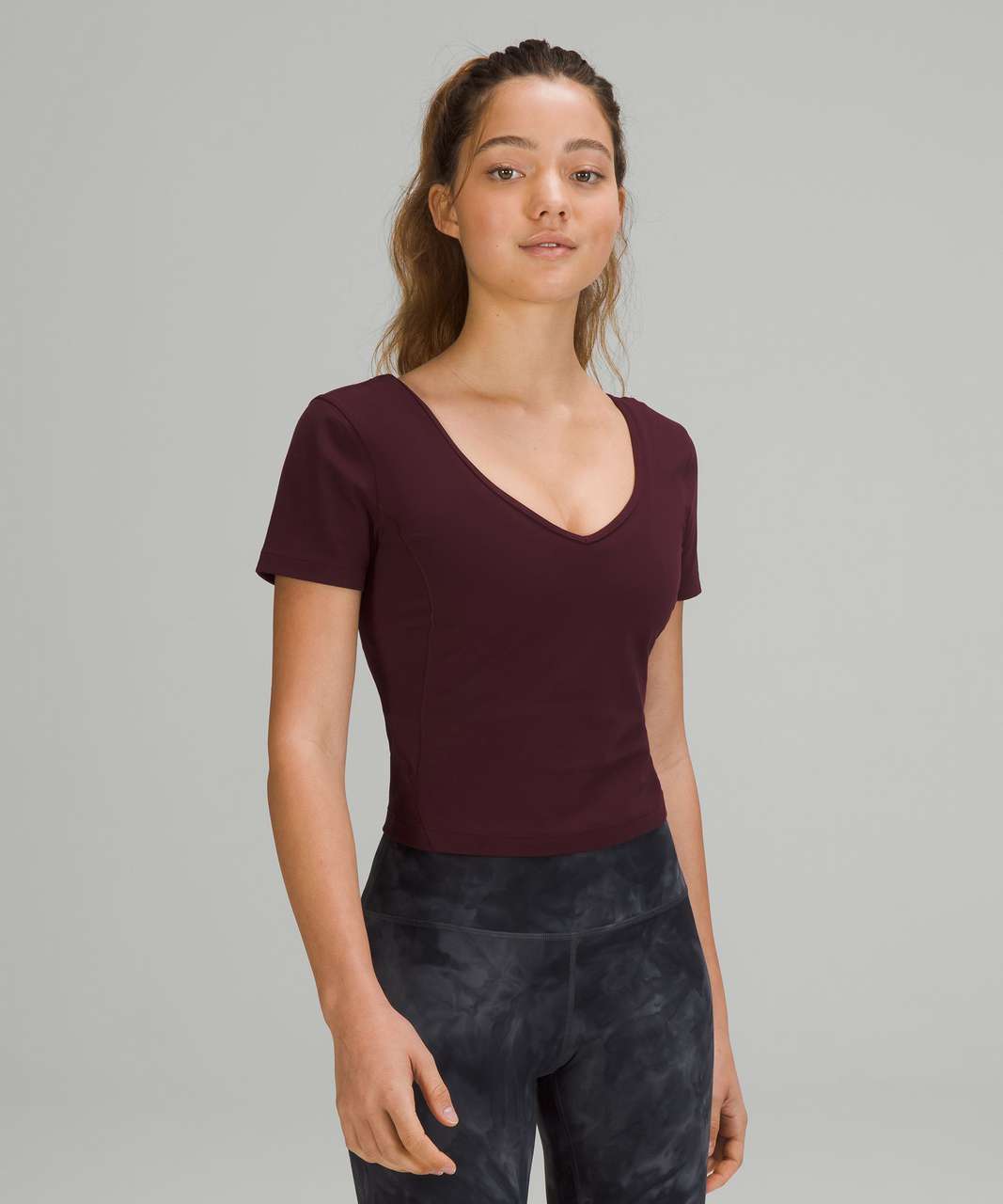 Lululemon Align T-Shirt - Black - lulu fanatics