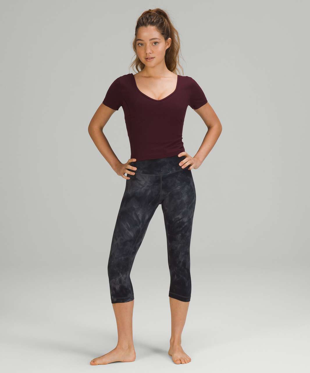 Lululemon Align T-Shirt - Cassis - lulu fanatics