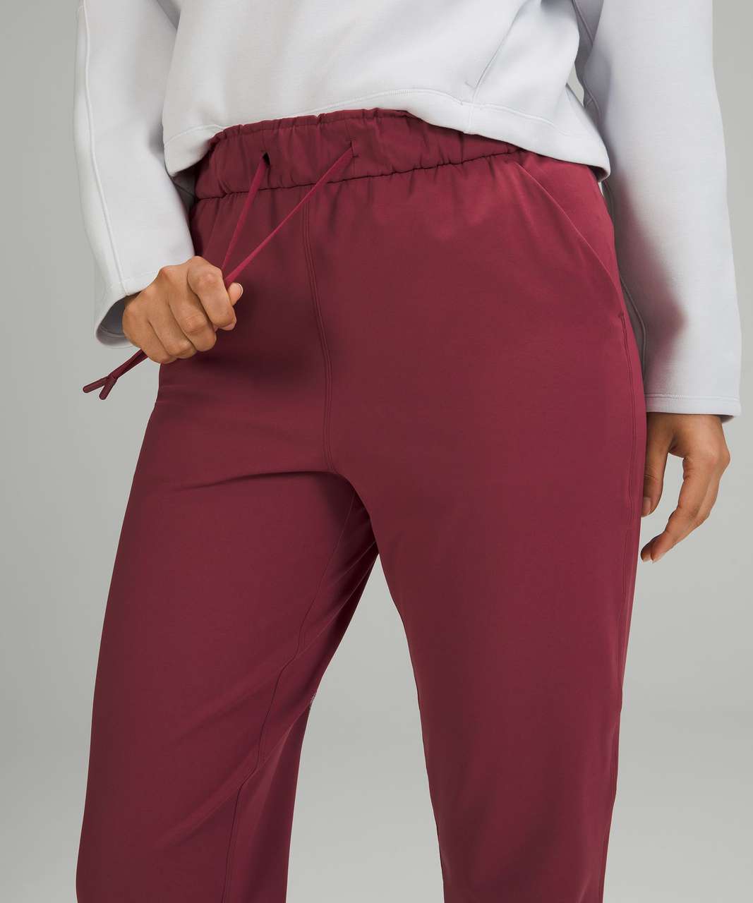 lululemon athletica, Pants & Jumpsuits, Lululemon Keep Moving Pant  Highrise Full Length In Mulled Wine 6r