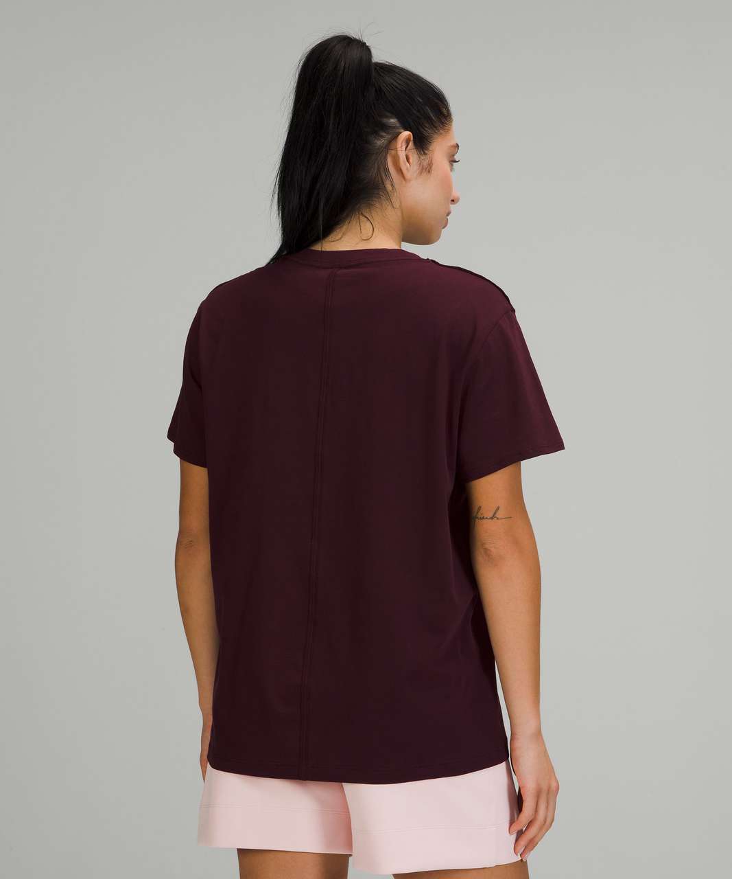 Lululemon All Yours Short Sleeve T-Shirt - Cassis