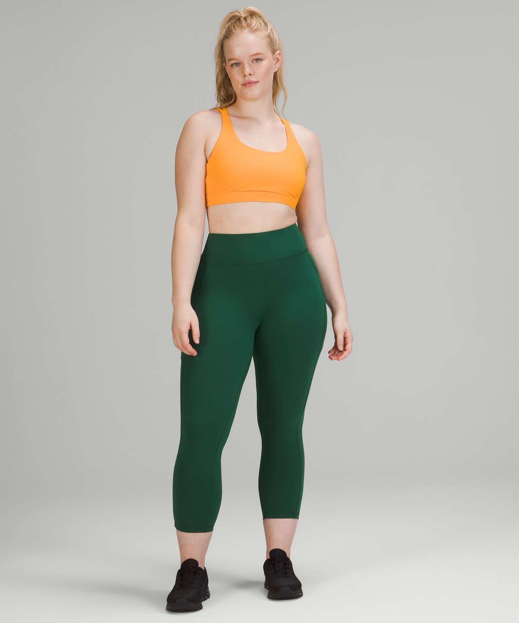 Lululemon InStill High Rise Tights Nwt Everglade Green