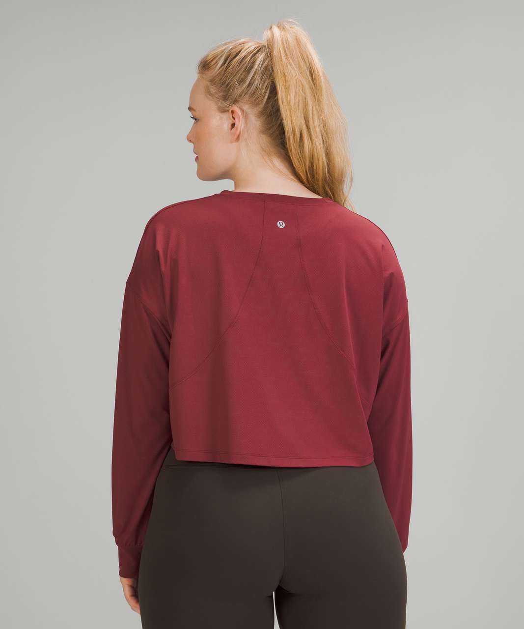 Lululemon Muscle Love Long Sleeve Shirt - Mulled Wine