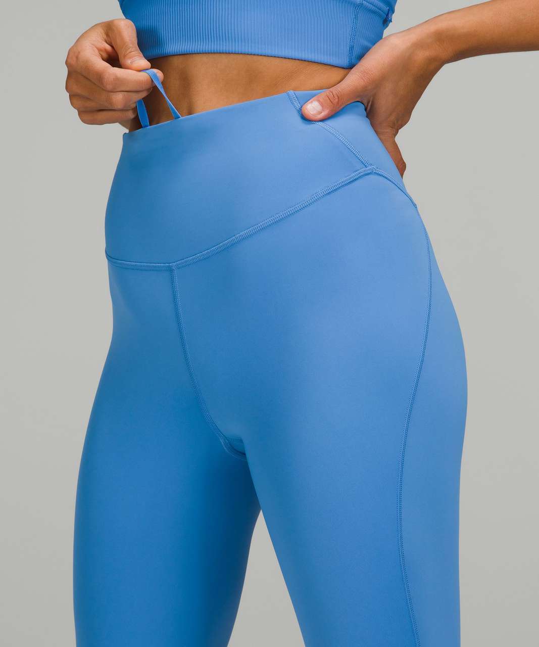 Lululemon Base Pace High-Rise Crop 23 - Blue Nile - lulu fanatics