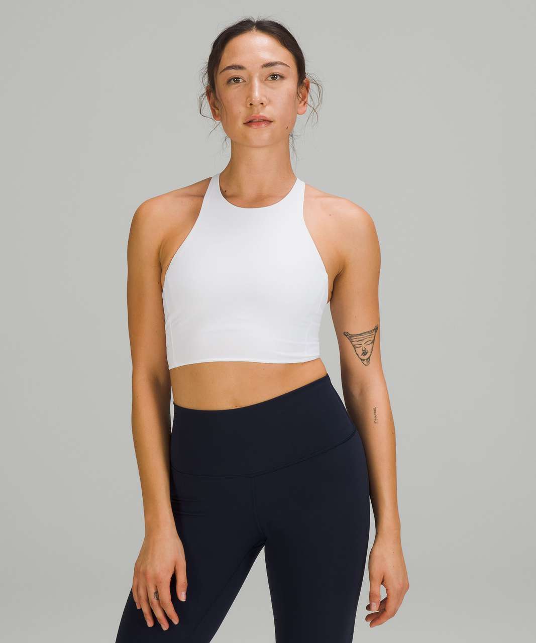 Lululemon Strong Lines Bra *Medium Support, B/C Cup - White