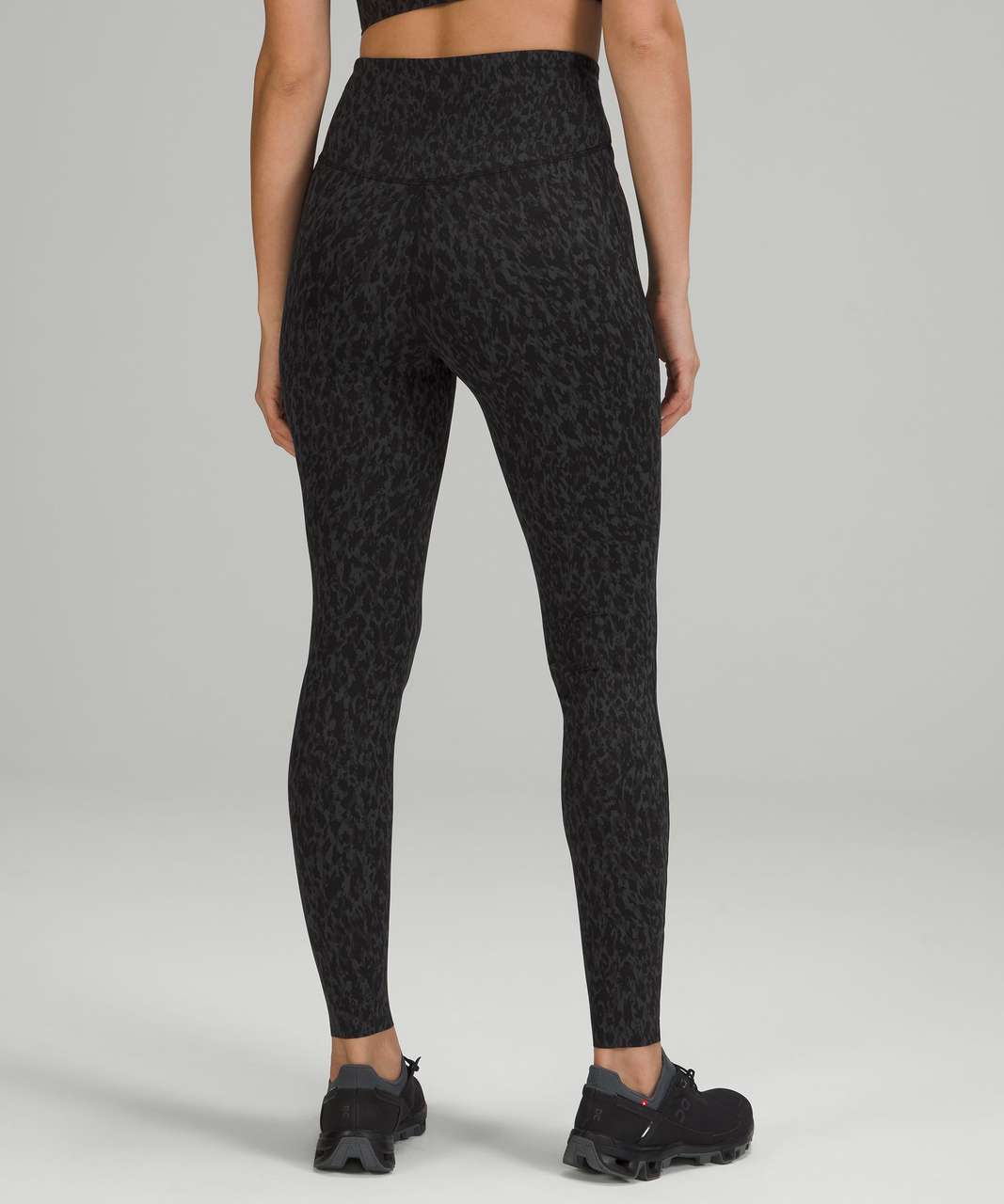 Lululemon Leopard Leggings and Vest Outfit