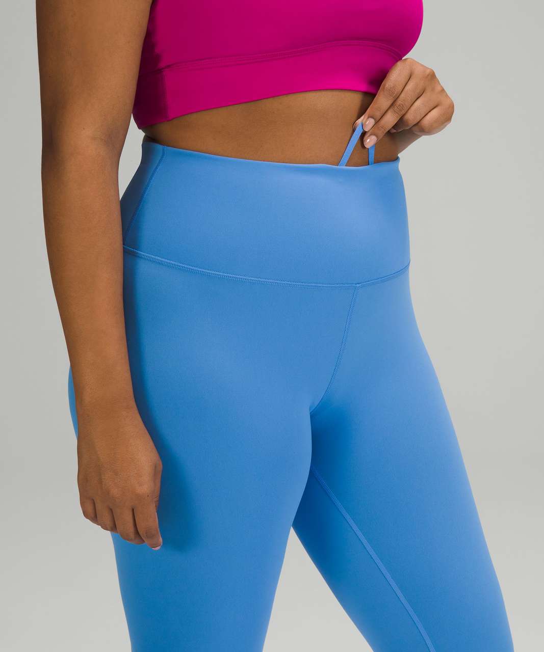 Lululemon Wunder Train High-Rise Crop 21" - Blue Nile