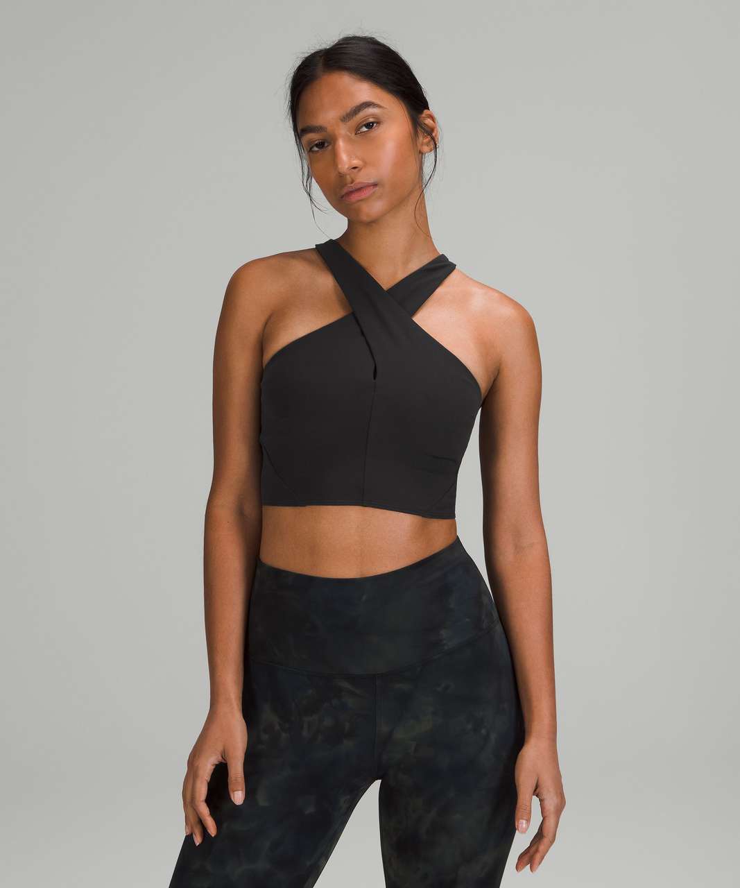 Lululemon Sports Bras Store Pretoria - Black Womens Nulu Cross