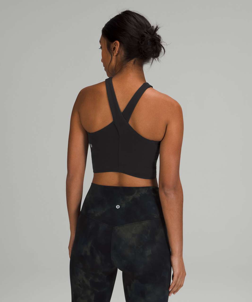 Lululemon Nulu Wrap-Front Longline Bra *Light Support, A/B Cup - Black