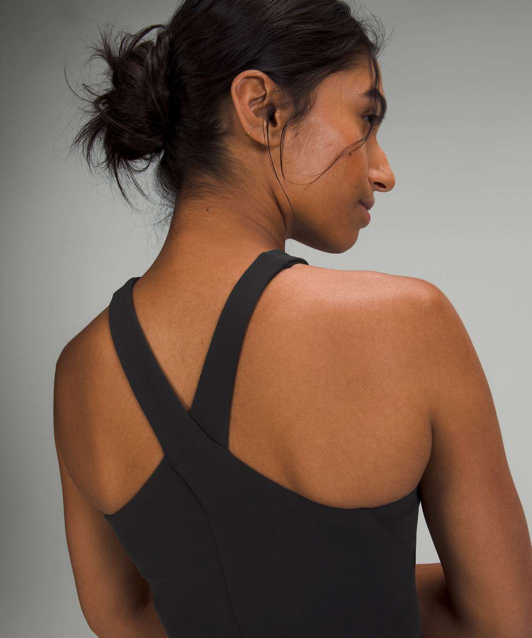 Lululemon Nulu Wrap-Front Longline Bra *Light Support, A/B Cup - Black - lulu  fanatics