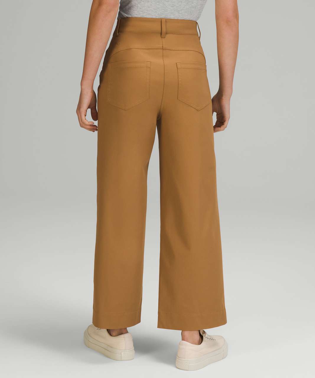 Lululemon City Sleek 5 Pocket Wide Leg Pant - Bold Beige - lulu fanatics