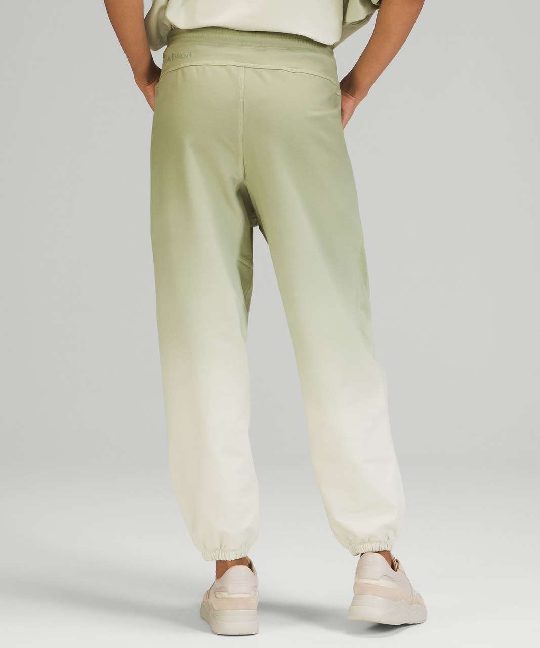 Lululemon Relaxed Fit French Terry Jogger - Green Fern - lulu fanatics