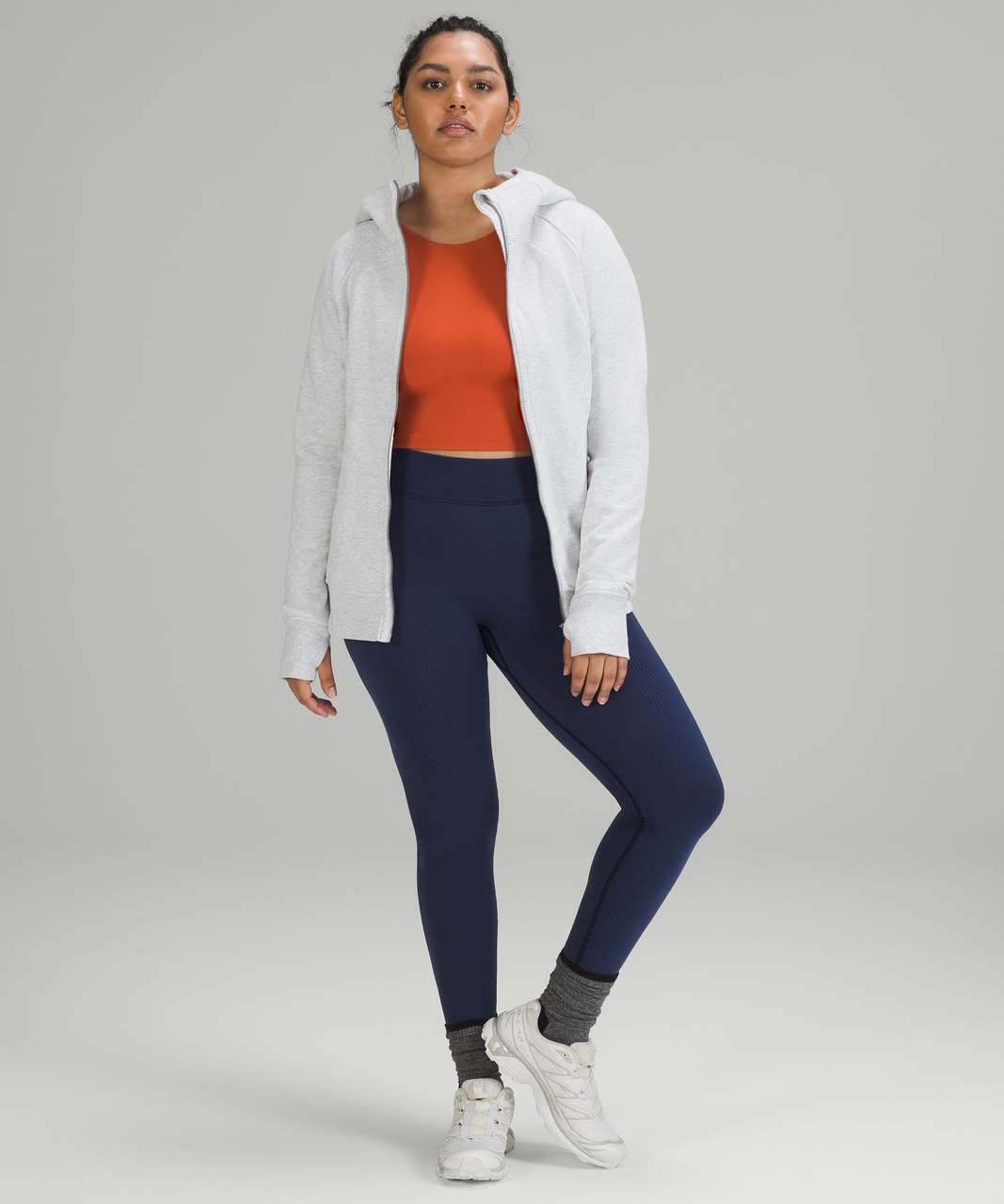 Lululemon Keep the Heat Thermal High-Rise Tight 28 *Colourblock - Natural  Ivory / Bone - lulu fanatics