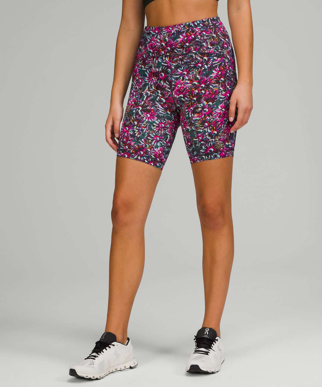 Lululemon Swift Speed High-Rise Short 8" - Floral Electric Multi