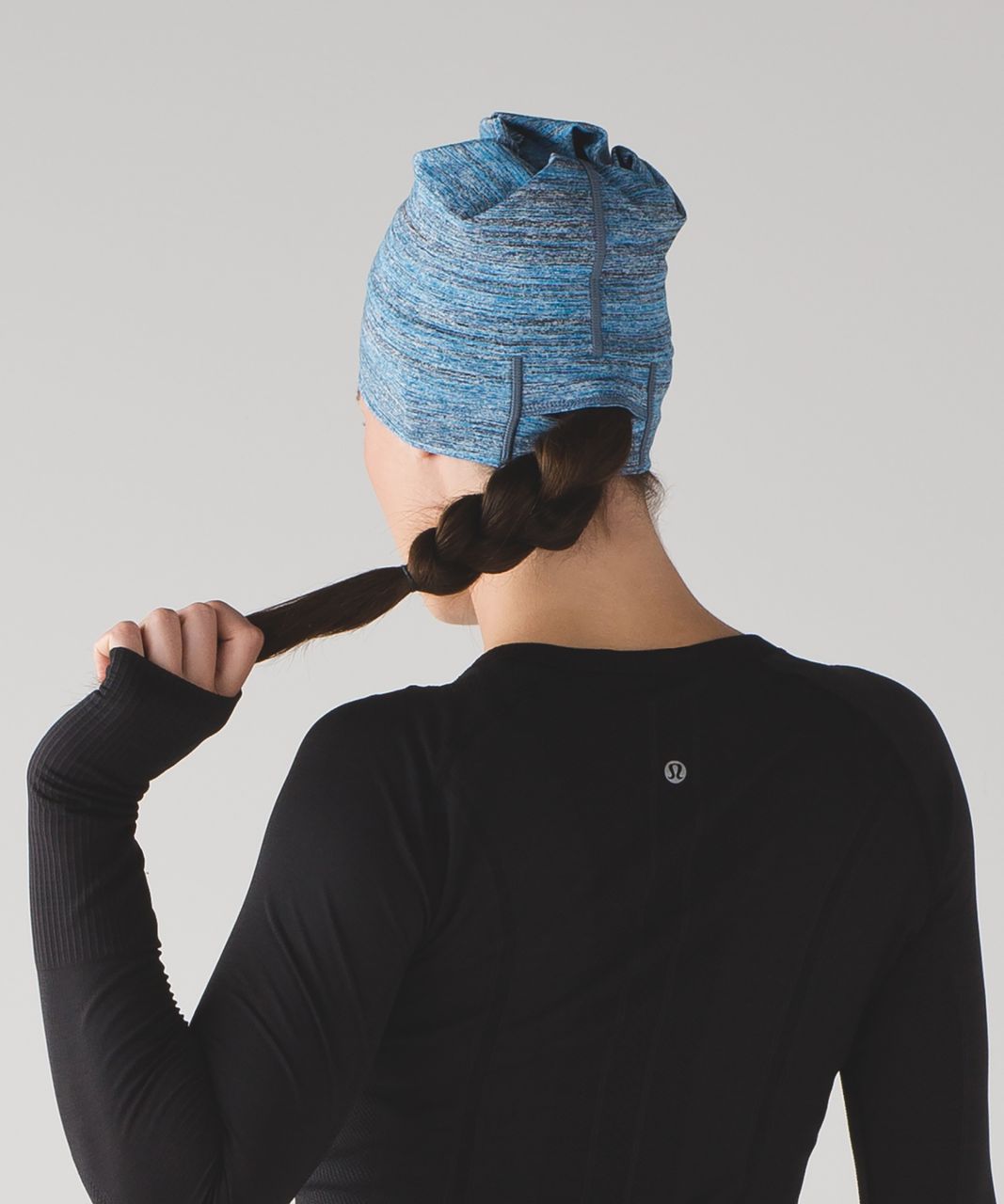 Lululemon Top Knot Toque - Space Dye Camo Jet Set Blue Shocking Blue