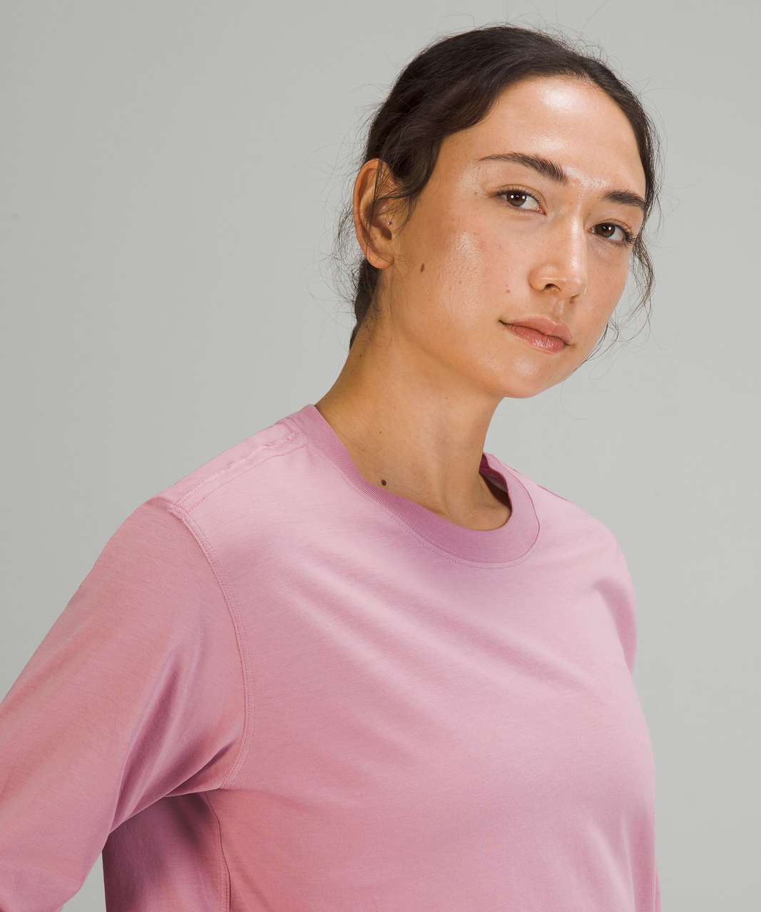 Lululemon All Yours Long Sleeve Shirt - Pink Taupe - lulu fanatics