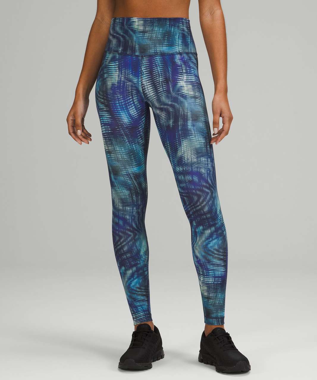 Lululemon Wunder Train High-Rise Tight 28 *Foil - Shapeshifter Flux Blue  Multi - lulu fanatics