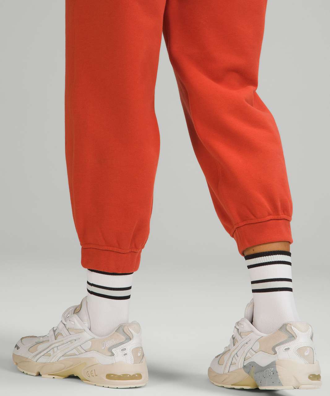 Lululemon Relaxed High-Rise Cropped Jogger - Canyon Orange