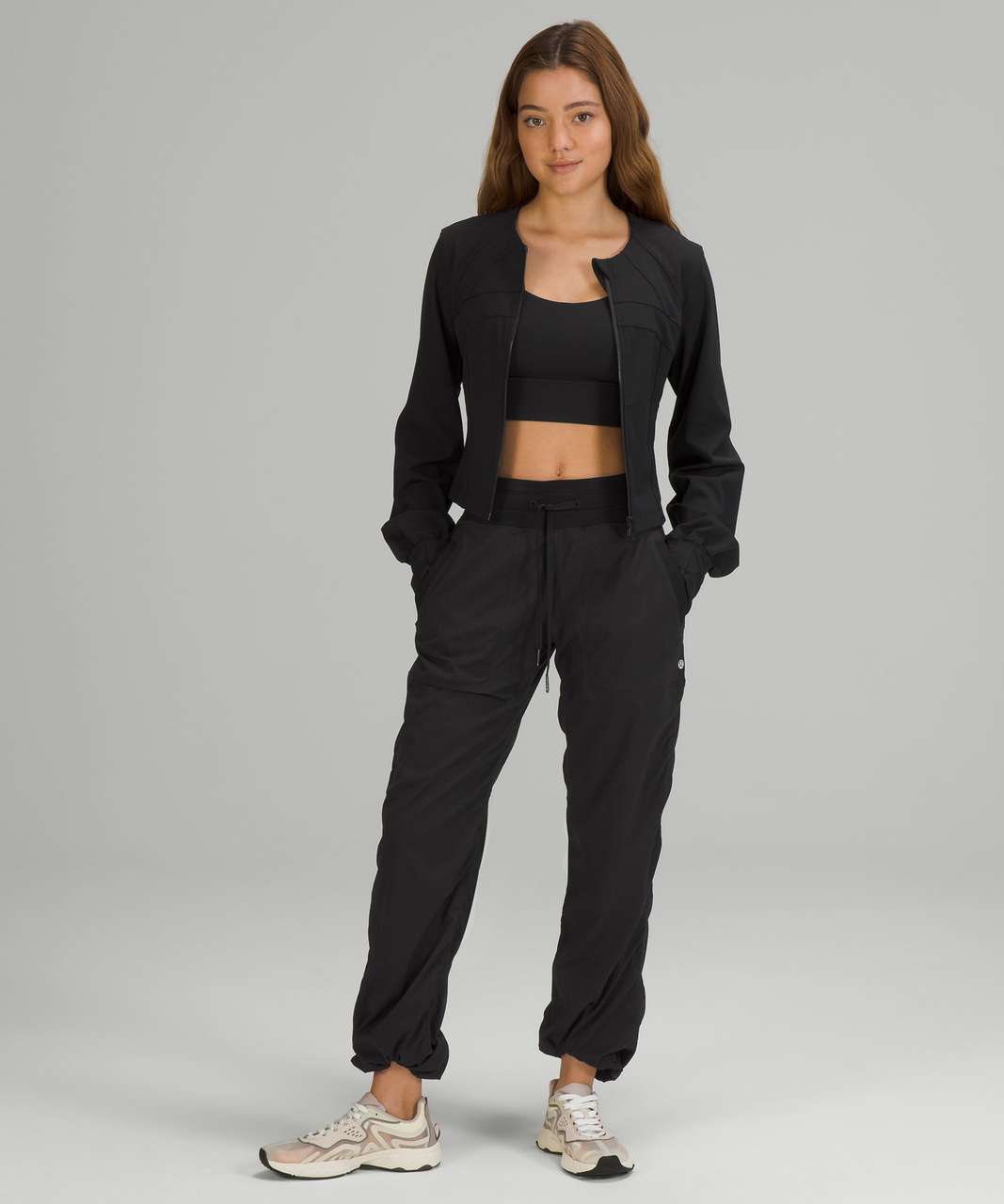 Lululemon Define Cropped Jacket *Luxtreme - Black