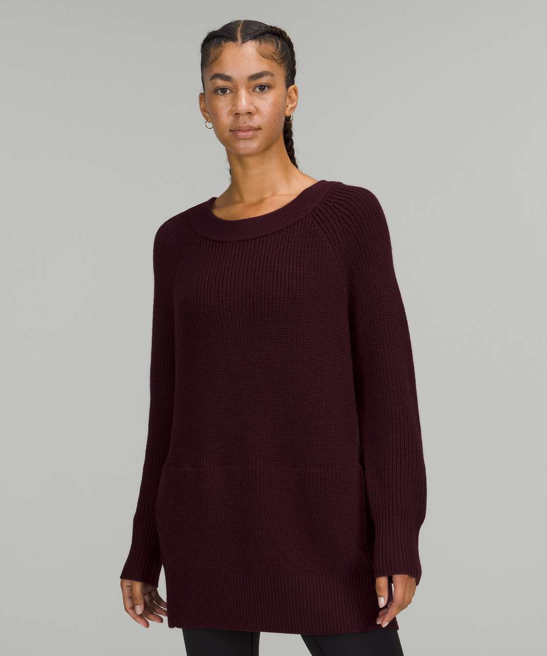 Lululemon Merino Wool Pullover Sweater - Cassis