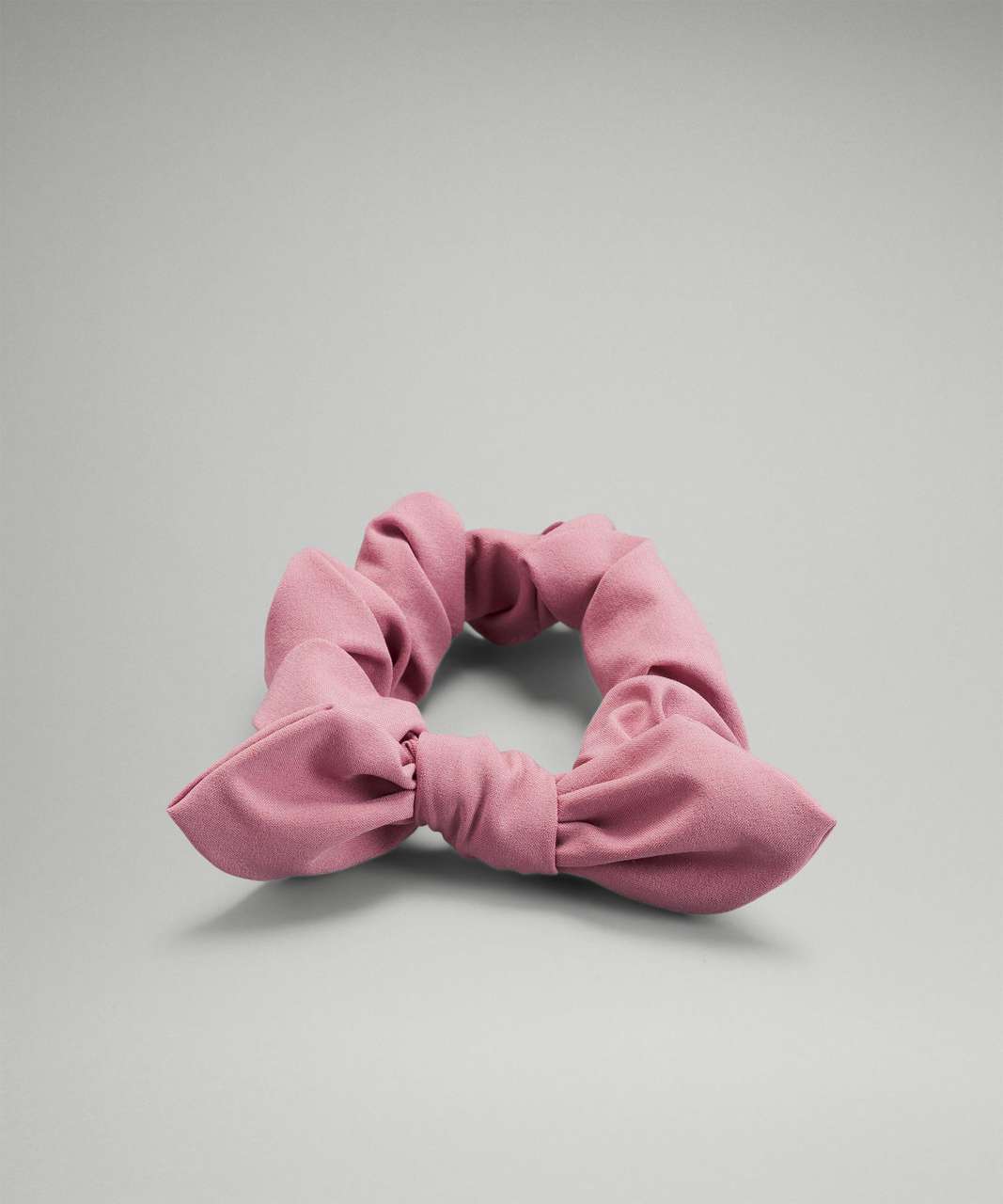 Lululemon Uplifting Scrunchie *Bow - Pink Taupe