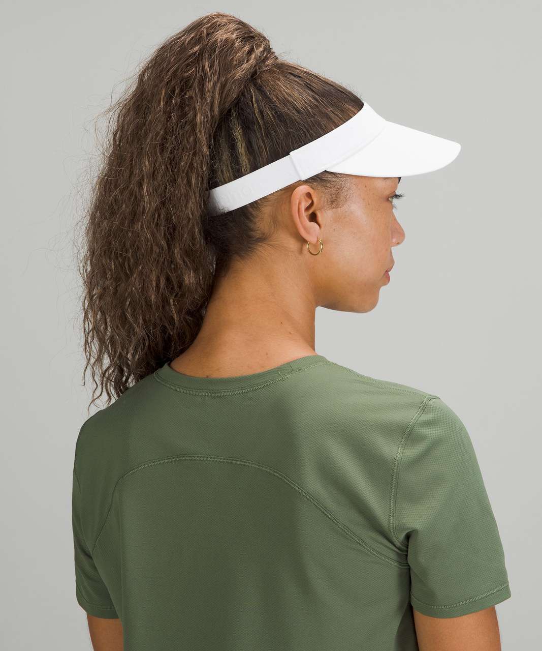 Lululemon Fast Paced Running Visor - White