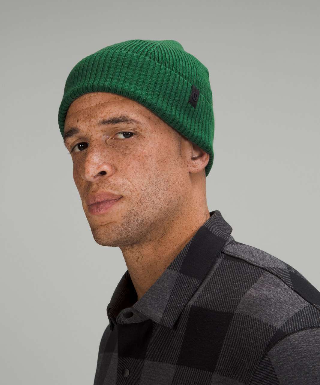 Lululemon Fleece-Lined Knit Ear Warmer - Heathered Everglade Green - lulu  fanatics