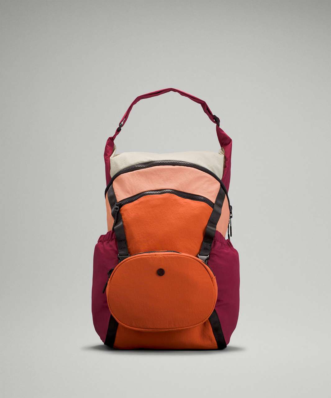 Lululemon Pack and Go Backpack 21L - Mulled Wine / Canyon Orange