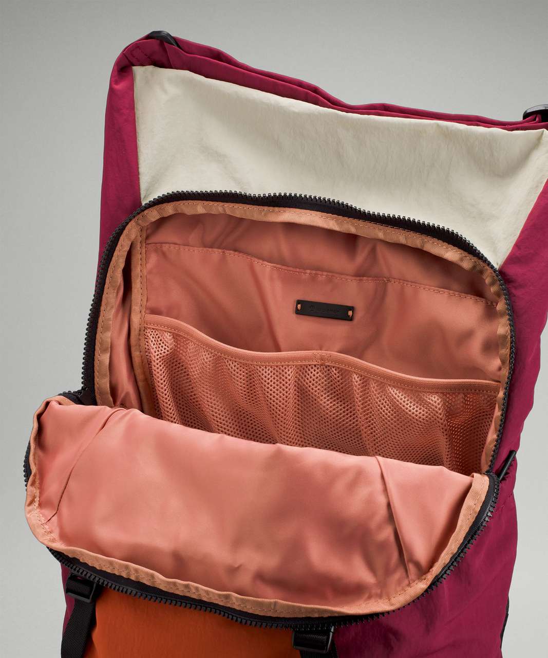 Lululemon Pack and Go Backpack 21L - Mulled Wine / Canyon Orange / Pink Savannah