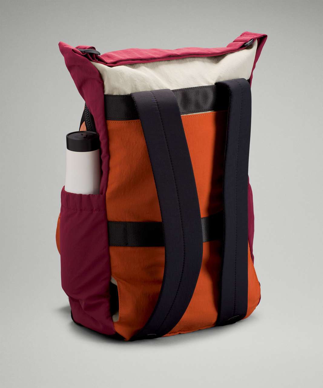 Lululemon Pack and Go Backpack 21L - Mulled Wine / Canyon Orange / Pink Savannah