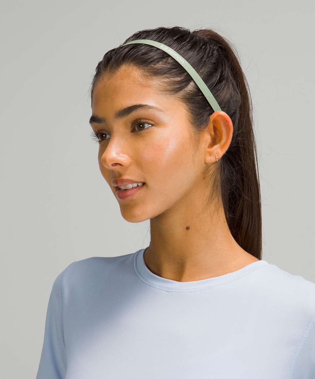 Lululemon Get in Line Headband 2 Pack - Tiger / Willow Green