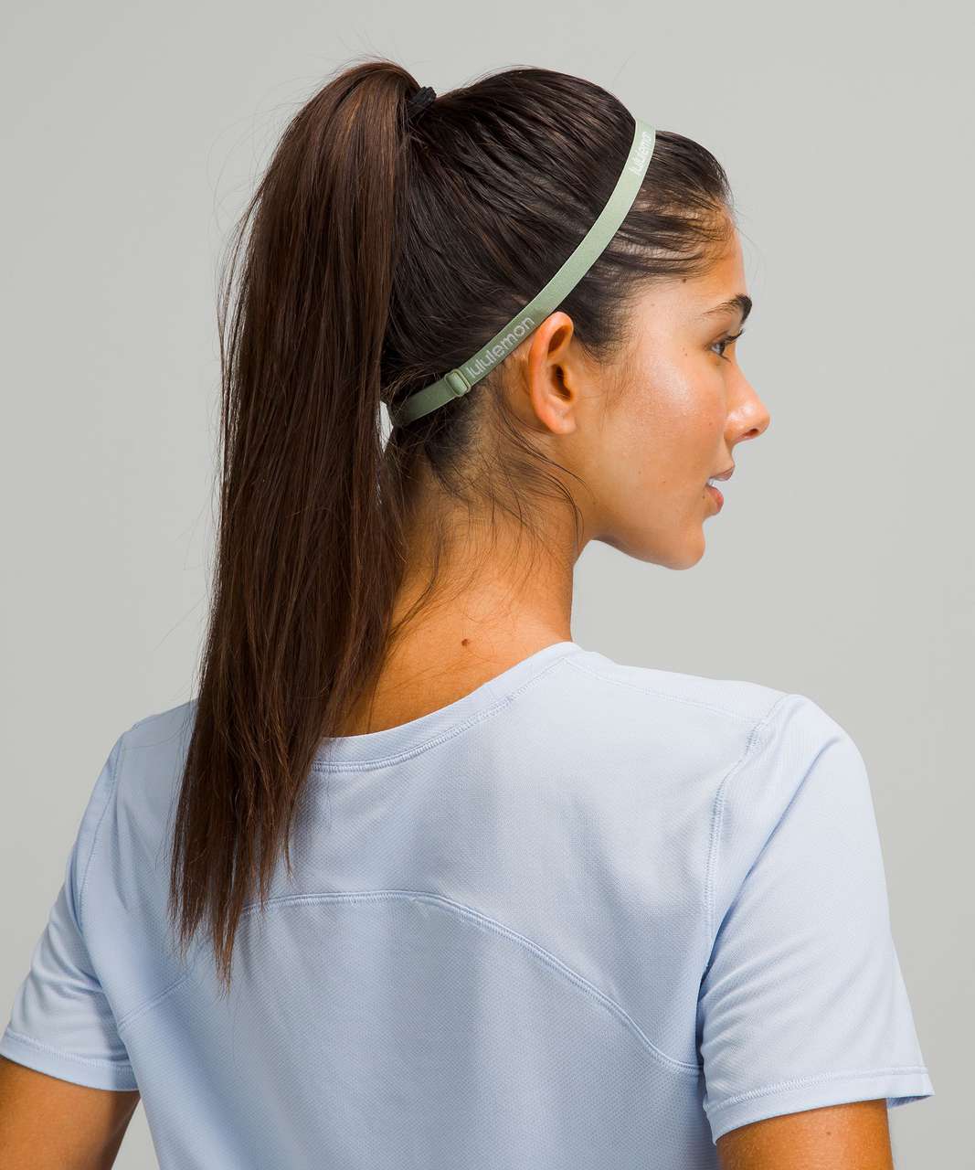 Lululemon Get in Line Headband 2 Pack - Tiger / Willow Green