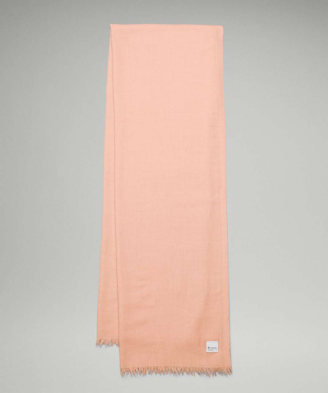 Lululemon Woven Wool Scarf - Heathered Pink Savannah