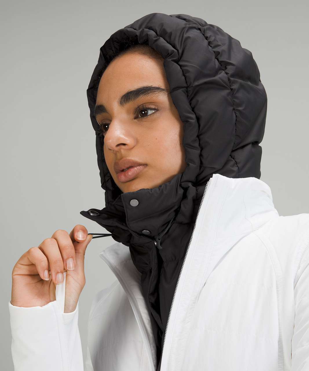 Lululemon Down Insulated Hood - Black - lulu fanatics