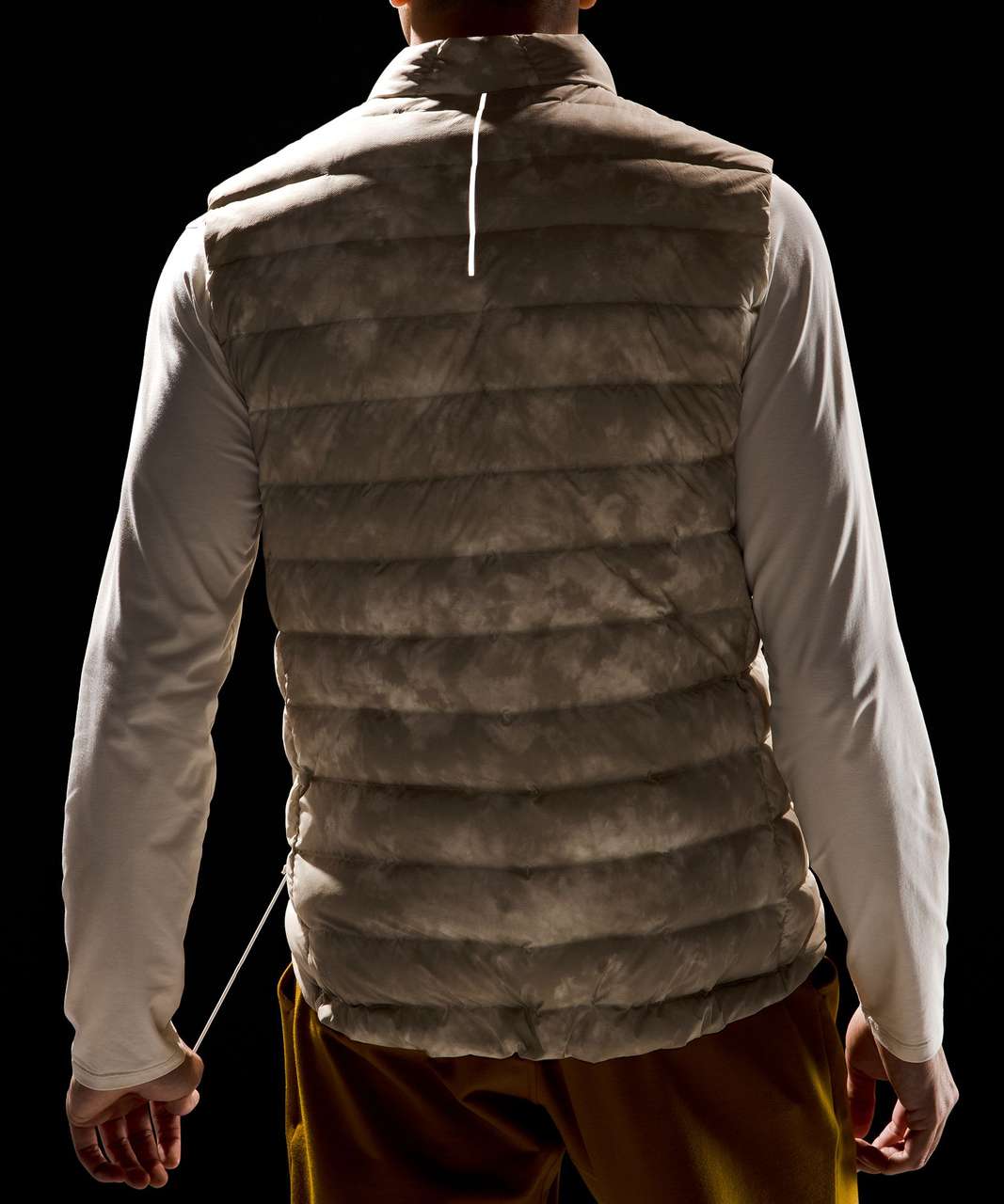 Lululemon Navigation Stretch Down Vest - Mesosphere White Opal Raw Linen