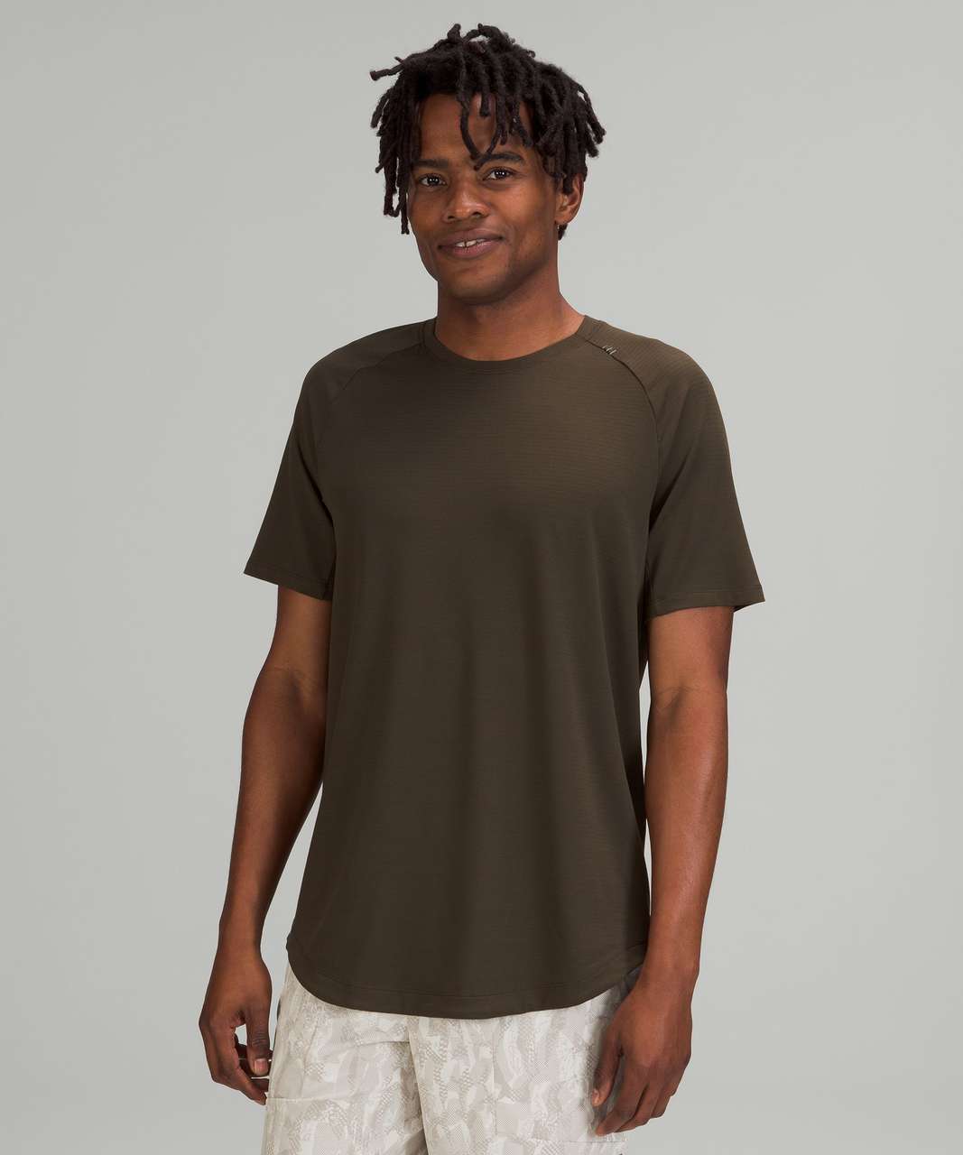 Lululemon Drysense Training Short Sleeve Shirt - Dark Olive - lulu fanatics