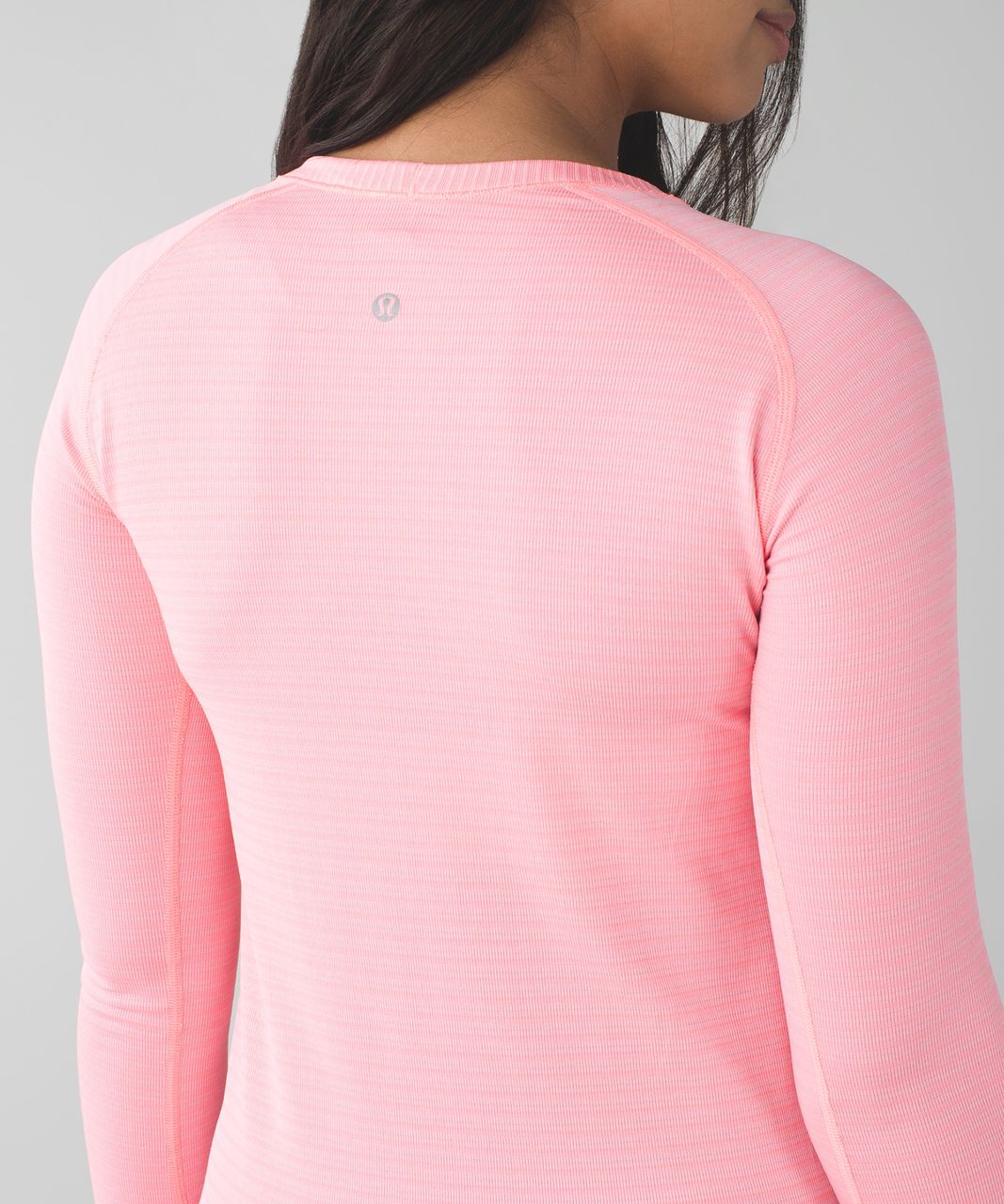 Lululemon Swiftly Tech Long Sleeve Crew - Heathered Flash Light