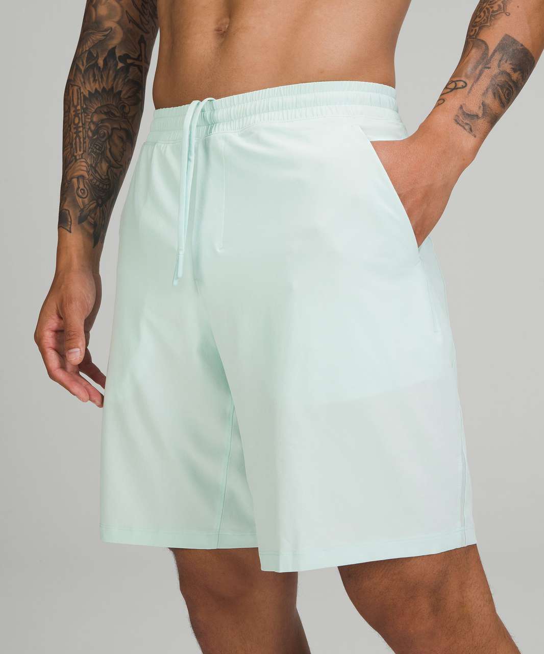 Lululemon Pace Breaker Lined Short 9 - Delicate Mint - lulu fanatics