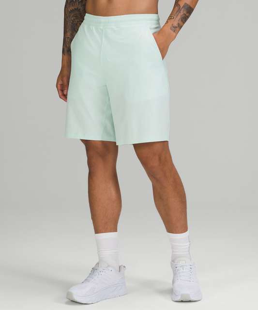 Lululemon Pace Breaker Lined Short 9 - Gravel Dust White Opal