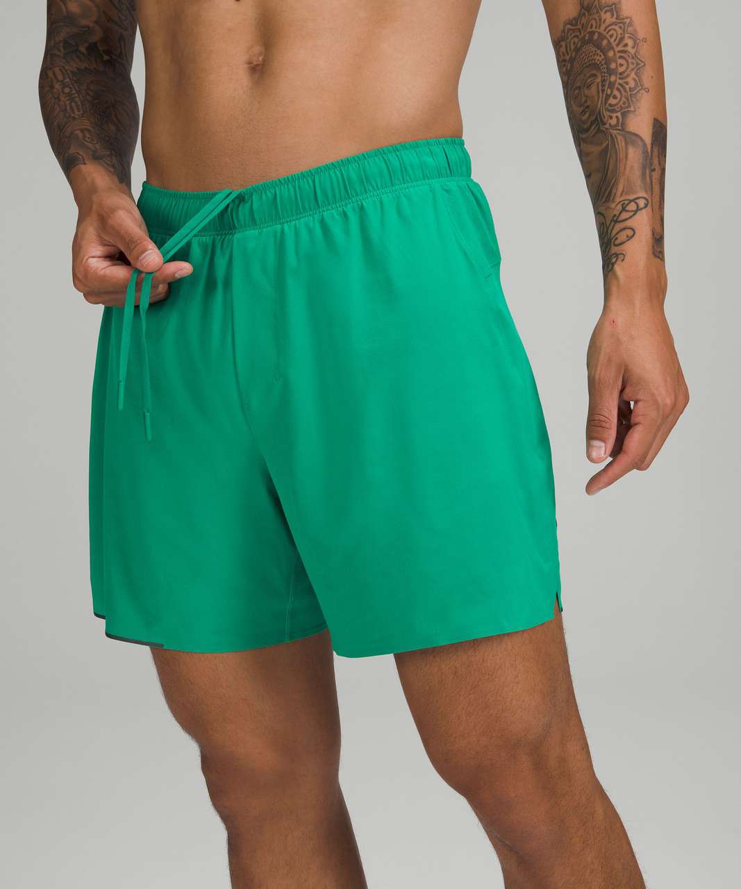 Lululemon Surge Lined Short 6" - Emerald Ice