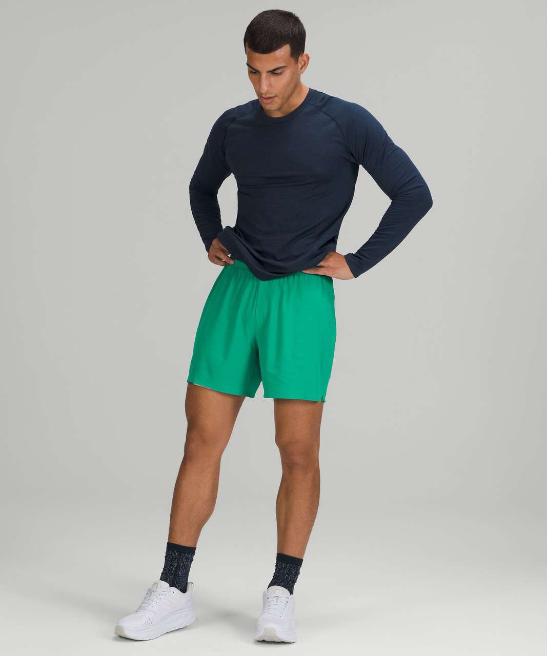 Lululemon Surge Lined Short 6" - Emerald Ice