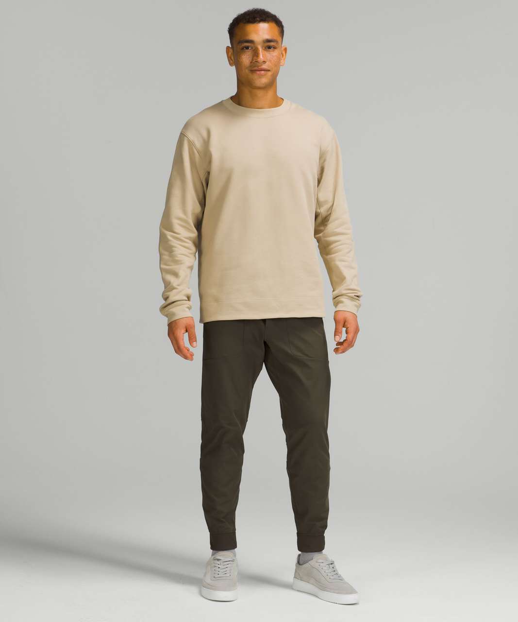 Lululemon Men's French Terry Oversized Long-Sleeve Crew Sweater XS