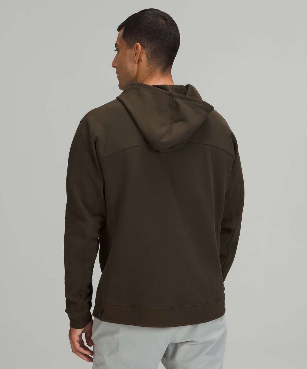 Lululemon French Terry Oversized Long Sleeve Crew - Dark Olive (First Release)