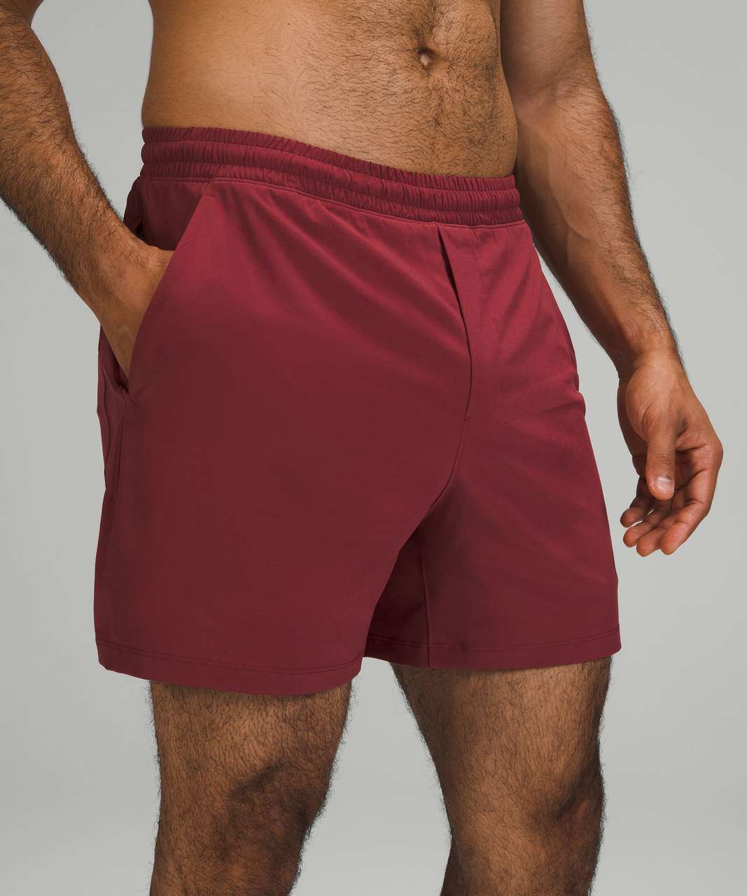 Lululemon Pace Breaker Lined Short 5" - Mulled Wine