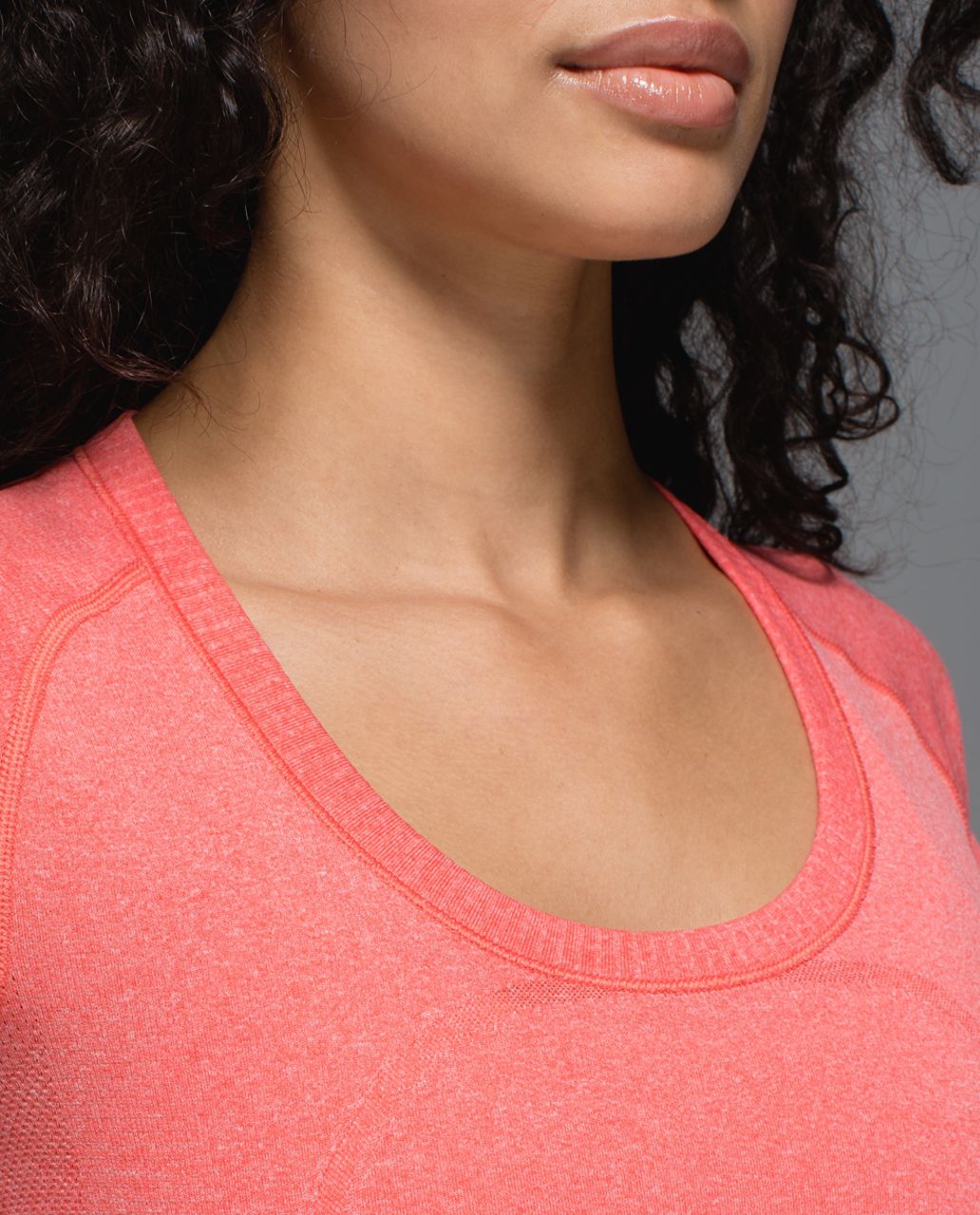 Lululemon Swiftly Tech Short Sleeve Scoop - Heathered Alarming