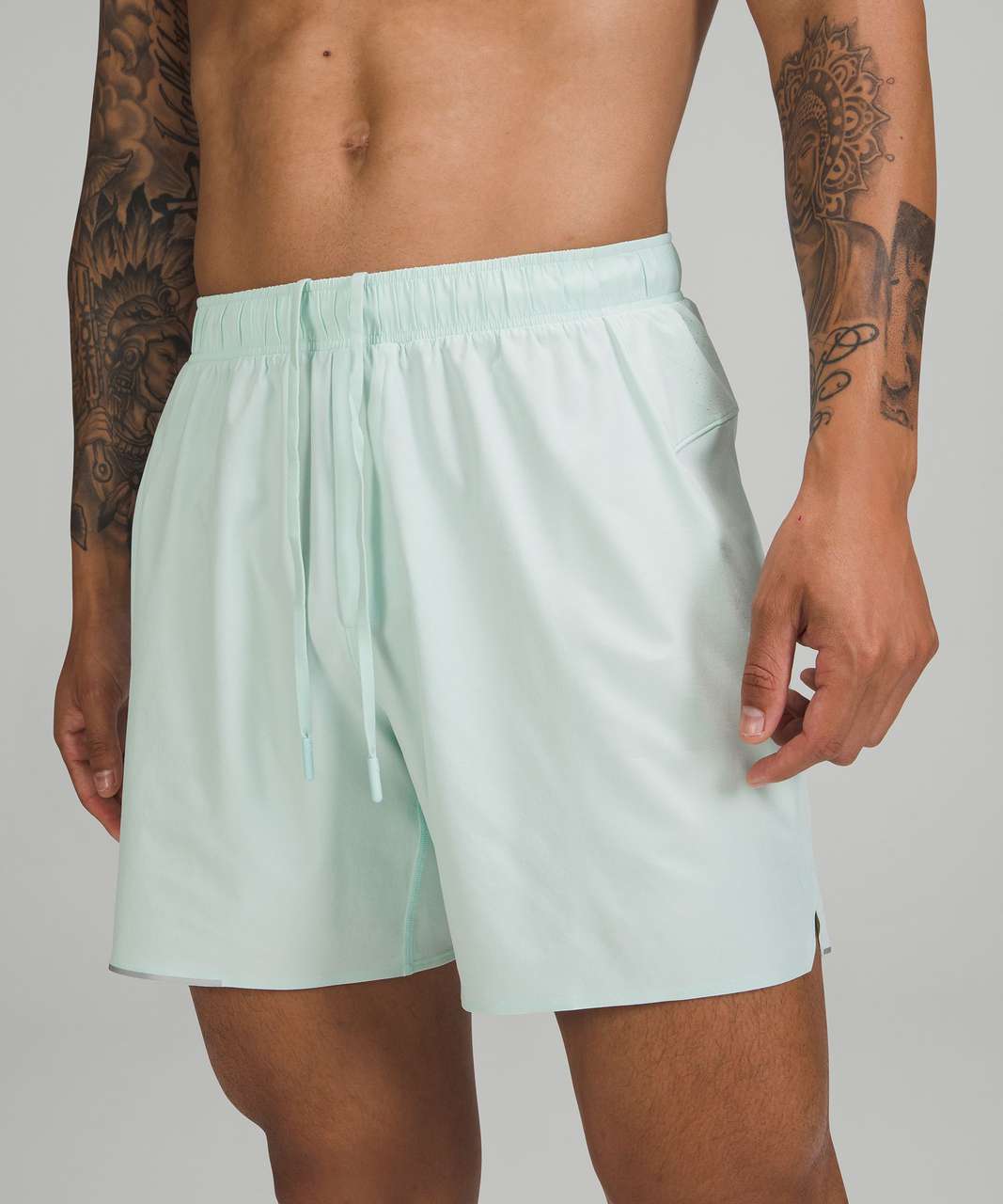 Lululemon Surge Linerless Short 6" - Delicate Mint