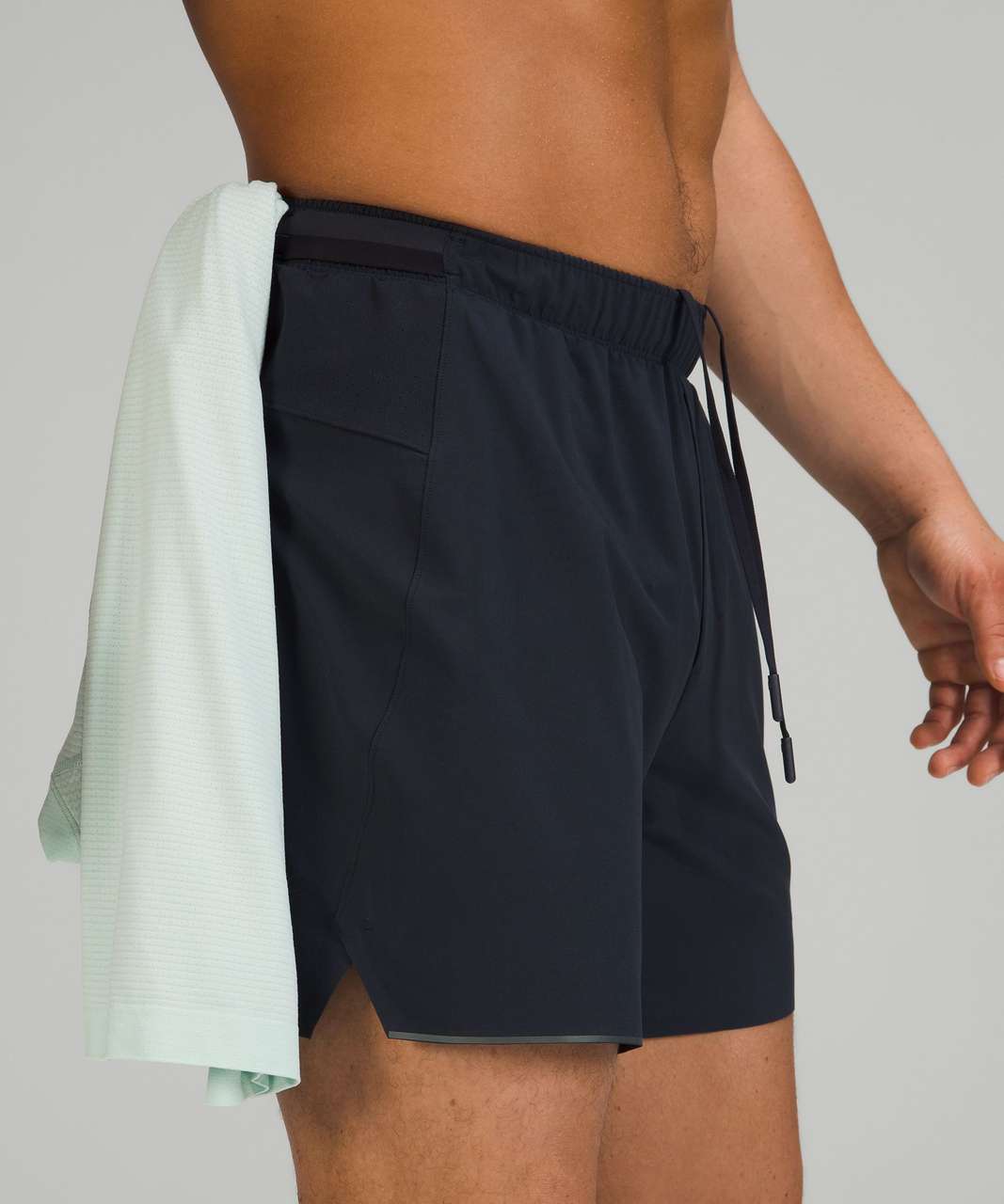 Lululemon Commission Golf Short Relaxed 8 Inch Navy Blue Mens Size 36