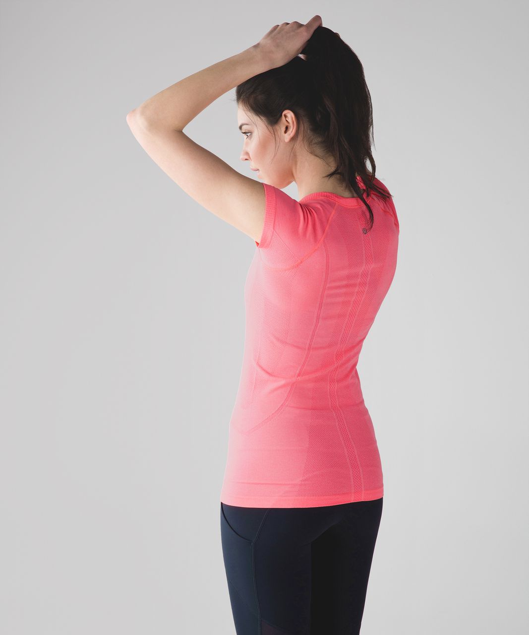 Lululemon Swiftly Tech Short Sleeve Scoop - Heathered Flash Light