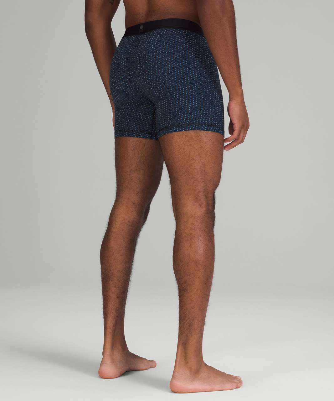 Lululemon Always In Motion Boxer Mesh 5" - Doodle Dot Blue Nile Classic Navy