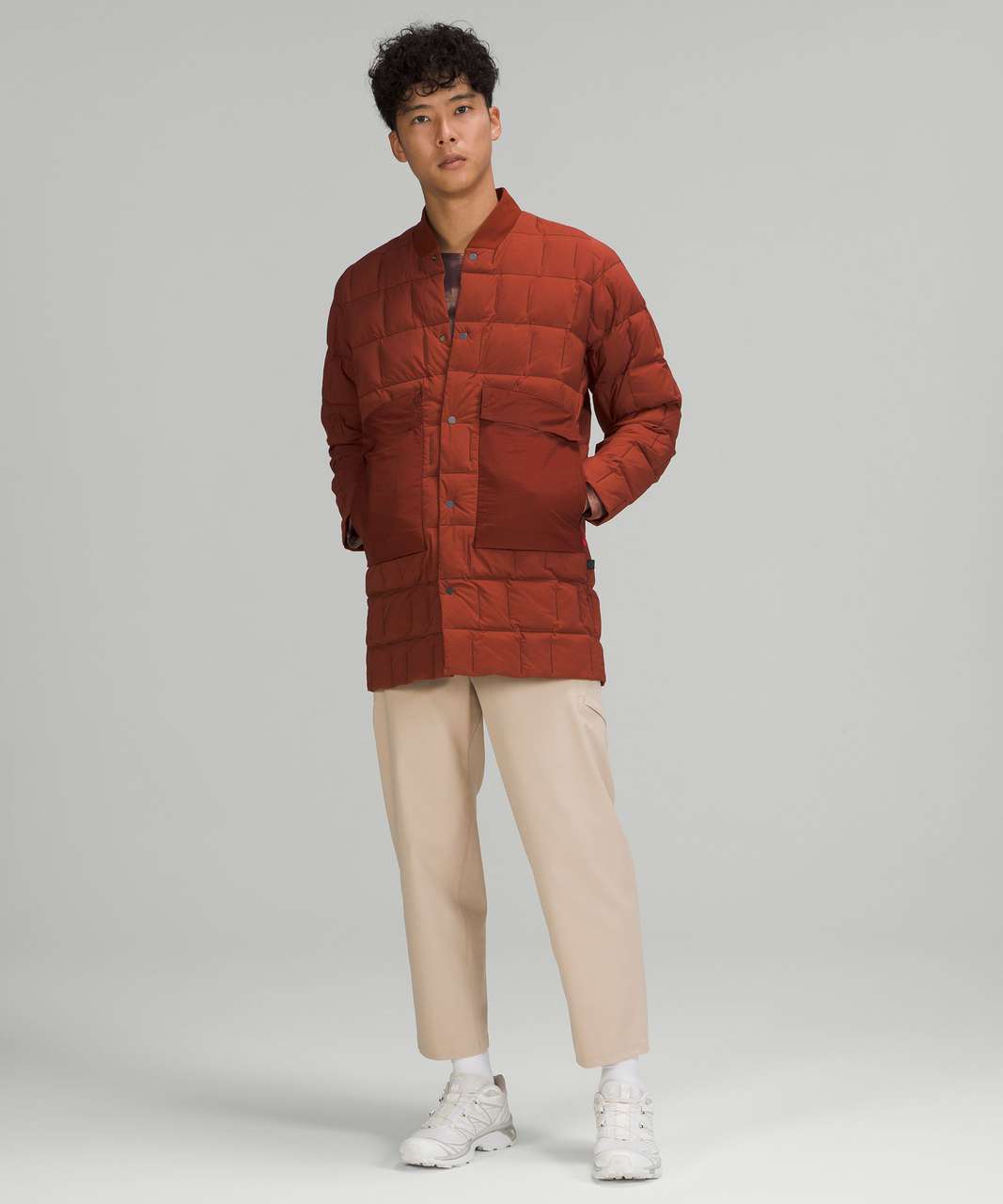 LULULEMON Down For It All Quilted PrimaLoft Glyde™ and Stretch-Jersey Down  Jacket for Men