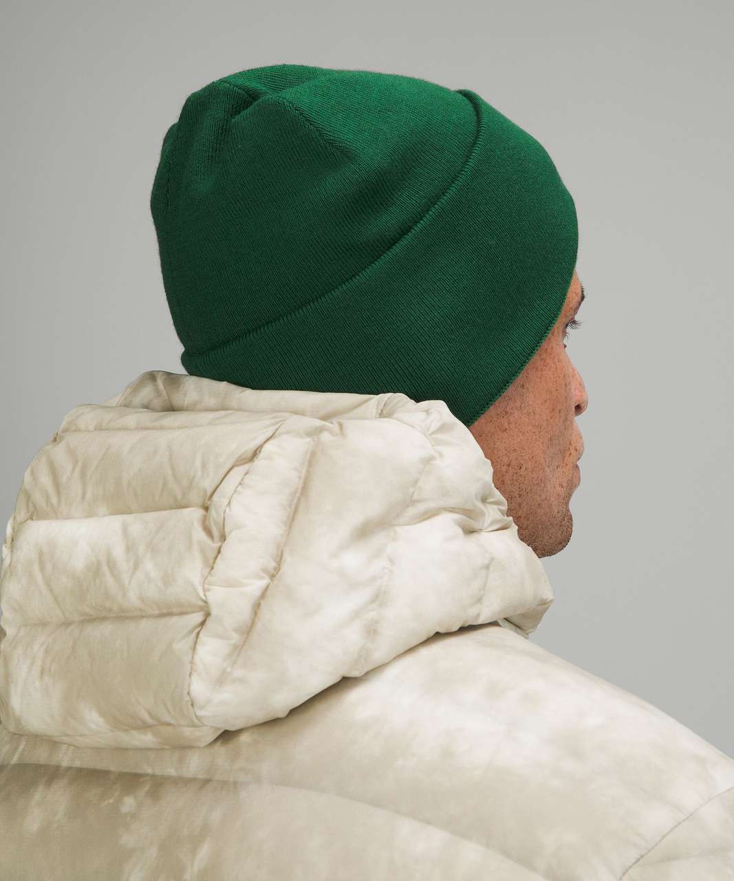 Lululemon Fleece-Lined Knit Ear Warmer - Heathered Everglade Green - lulu  fanatics